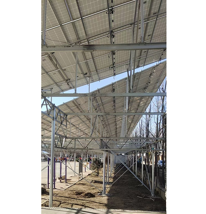 光伏施工底部結(jié)構(gòu)圖